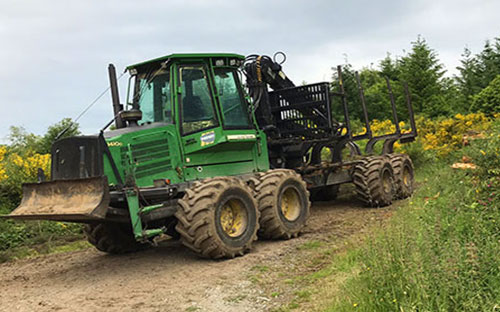 exploitation forestières en Haute-Vienne (87) 